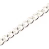 Chaîne gourmette 2 mm - flash argent 925 x 20 cm