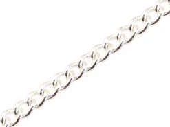 Chaîne gourmette 2 mm - flash argent 925 x 20 cm