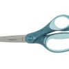 Ciseaux collège Fiskars 18 cm bleu pailleté