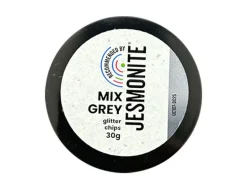 Éclats de paillettes pour Jesmonite 30 gr - Mix de gris