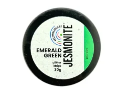 Éclats de paillettes pour Jesmonite 30 gr - Vert émeraude