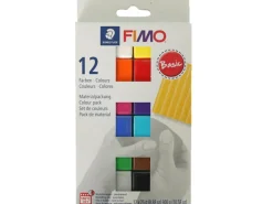 Coffret 12 demi-pains de pâte FIMO SOFT