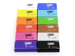 Coffret 12 demi-pains de pâte FIMO SOFT