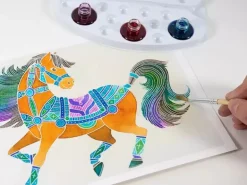Coffret Aquarellum junior - Chevaux