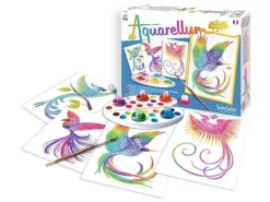 Coffret Aquarellum junior - Oiseaux du paradis