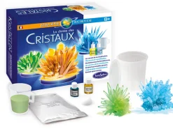 Coffret d'expériences scientifiques -La chimie des cristaux