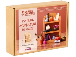 Coffret Fimo Miniatures Magie - Graine Créative