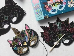 Coffret mes masques à gratter