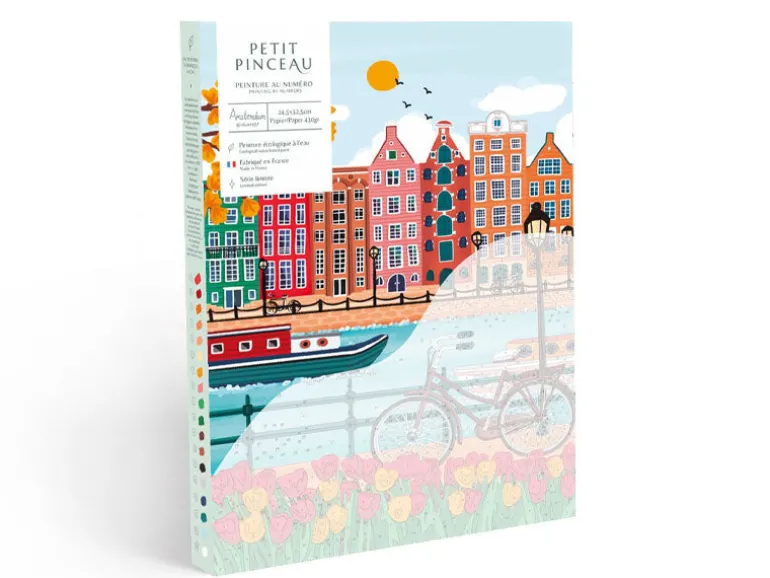 Coffret peinture au numéro - Petit Pinceau - Amsterdam par Nidhi Kachhadiya
