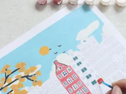 Coffret peinture au numéro - Petit Pinceau - Amsterdam par Nidhi Kachhadiya