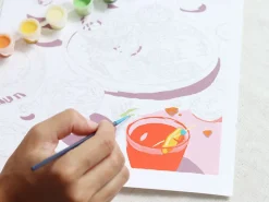 Coffret peinture au numéro - Petit Pinceau - Summer Dreams par Sun Lee