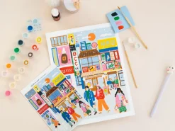 Coffret peinture au numéro - Petit Pinceau - Winter in Seoul Erborian