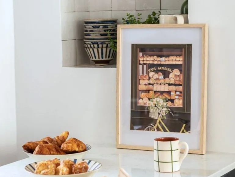 Coffret peinture au numéro - Petit Pinceau - Boulangeries Parisiennes par Ananya Bhandari