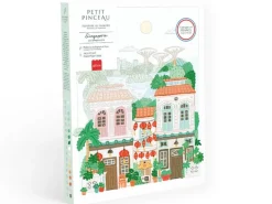 Coffret peinture au numéro - Petit Pinceau - Singapore par Hoglet & Co