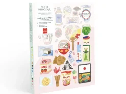 Coffret peinture au numéro - Petit Pinceau - Week-end à Tokyo par Yuzu and Mikan