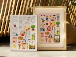 Coffret peinture au numéro - Petit Pinceau - Week-end à Tokyo par Yuzu and Mikan