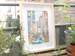 Coffret peinture au numéro - Petit Pinceau - Broadway and West 53RD par Grace Helmer