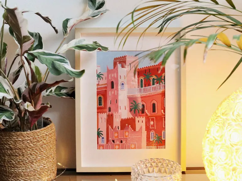 Coffret peinture au numéro - Petit Pinceau - Maroc par Mona Mai