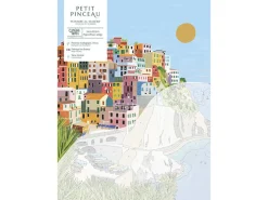 Coffret peinture au numéro - Petit Pinceau - Cinque terre par Kenzie Elston