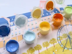 Coffret peinture au numéro - Petit Pinceau - Un printemps à Paris par Mabel Sorrentino