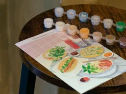 Coffret peinture au numéro - Petit Pinceau - Vietnamese Food par Jayne Wong