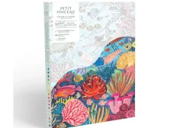 Coffret peinture au numéro - Petit Pinceau - Coral Reef par Miranda Sofroniou - PETIT PINCEAU