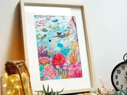 Coffret peinture au numéro - Petit Pinceau - Coral Reef par Miranda Sofroniou - PETIT PINCEAU