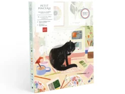 Coffret peinture au numéro - Petit Pinceau - La pause du chat