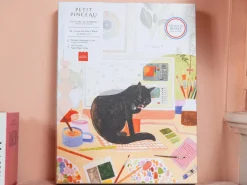 Coffret peinture au numéro - Petit Pinceau - La pause du chat