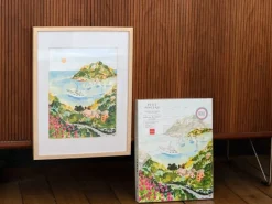 Coffret peinture au numéro - Petit Pinceau - Balade dans les Calanques par Sabina Fenn
