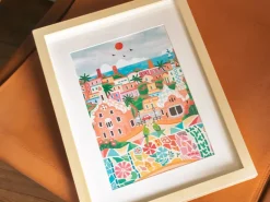 Coffret peinture au numéro - Petit Pinceau - Barcelona par DazlStudio