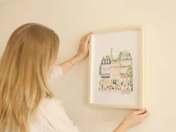 Coffret peinture au numéro - Petit Pinceau - Paris par Sabina Fenn