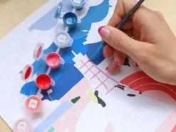 Coffret peinture au numéro - Petit Pinceau - Multi Sports par Anna Fedoseeva