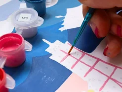 Coffret peinture au numéro - Petit Pinceau - Multi Sports par Anna Fedoseeva
