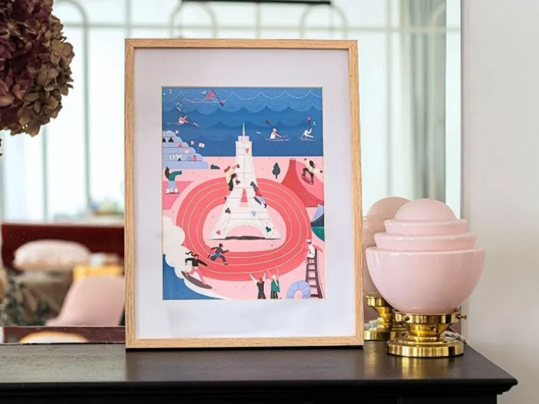 Coffret peinture au numéro - Petit Pinceau - Multi Sports par Anna Fedoseeva