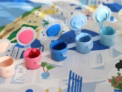 Coffret peinture au numéro - Petit Pinceau - Santorini par Maja Tomljanovic