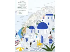 Coffret peinture au numéro - Petit Pinceau - Santorini par Maja Tomljanovic