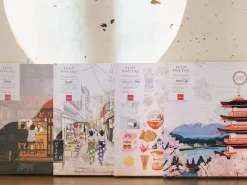 Coffret peinture au numéro - Petit Pinceau - Izakaya par Eloze & Matthieu Verlaine