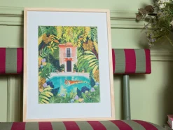 Coffret peinture au numéro - Petit Pinceau - Tiger relaxing in my pool