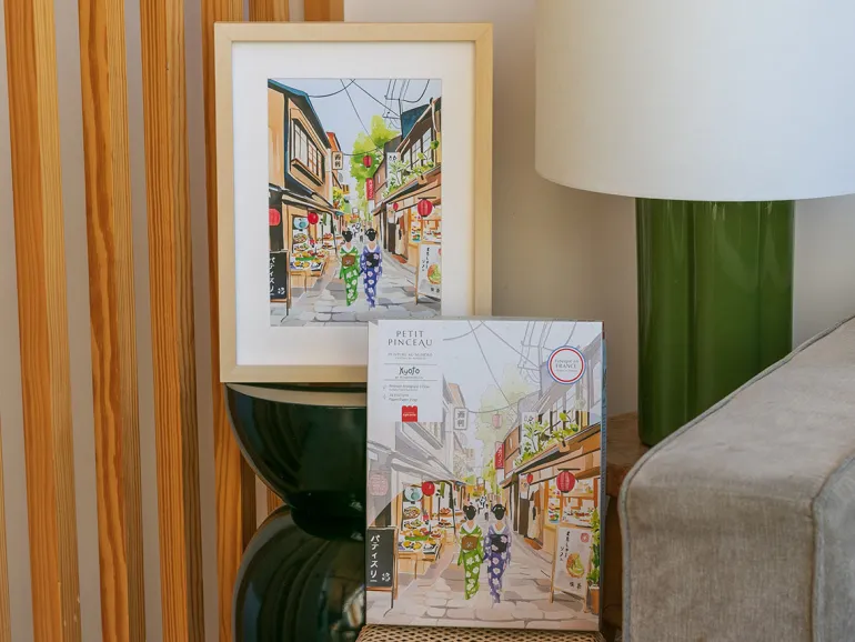 Coffret peinture au numéro - Petit Pinceau Kyoto par La Petite Epicerie