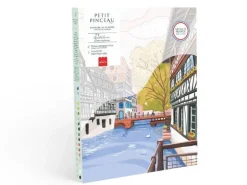 Coffret peinture au numéro - Petit Pinceau - La Petite France par Camille Clerc