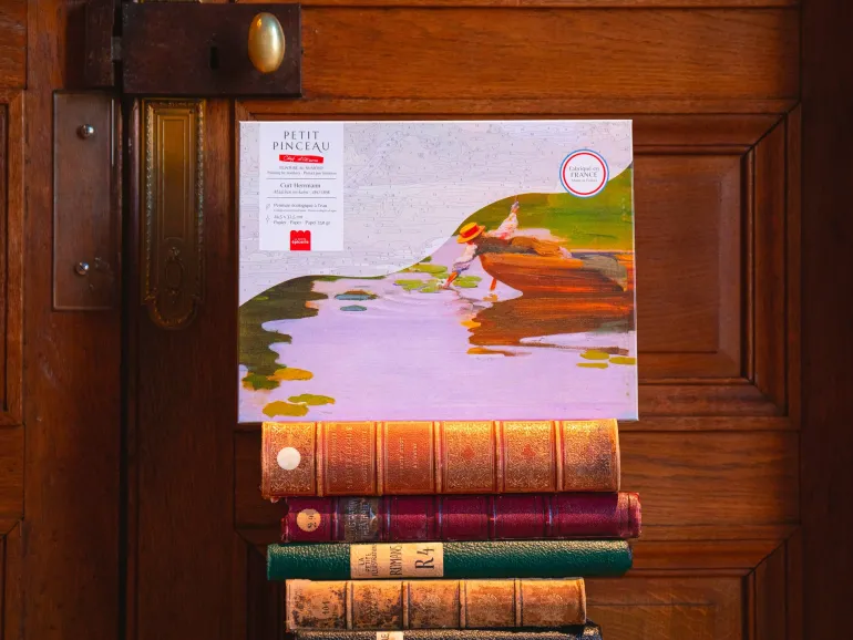 Coffret peinture au numéro - Petit Pinceau - Mâdchen Im Kahn, Curt Herrmann