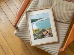 Coffret peinture au numéro - Petit Pinceau - Picnic à Étretat par Ananya Bhandari