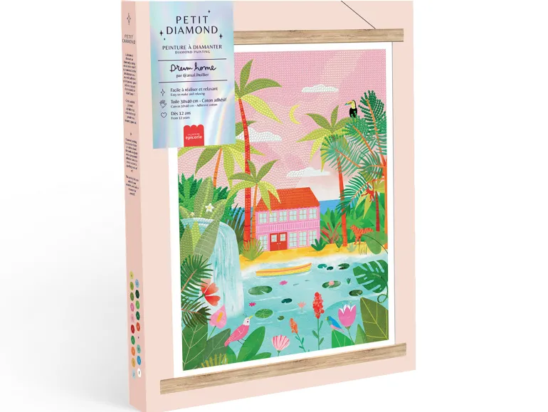 Coffret Petit Diamond - Diamond Painting Dream Home par Laura Lhuillier