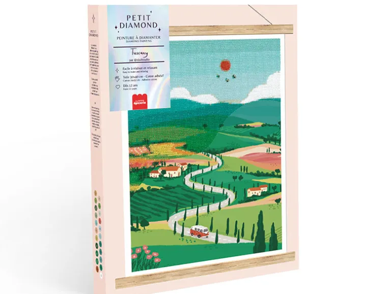 Coffret Petit Diamond - Diamond Painting Tuscany par Nidhi Kachhadiya