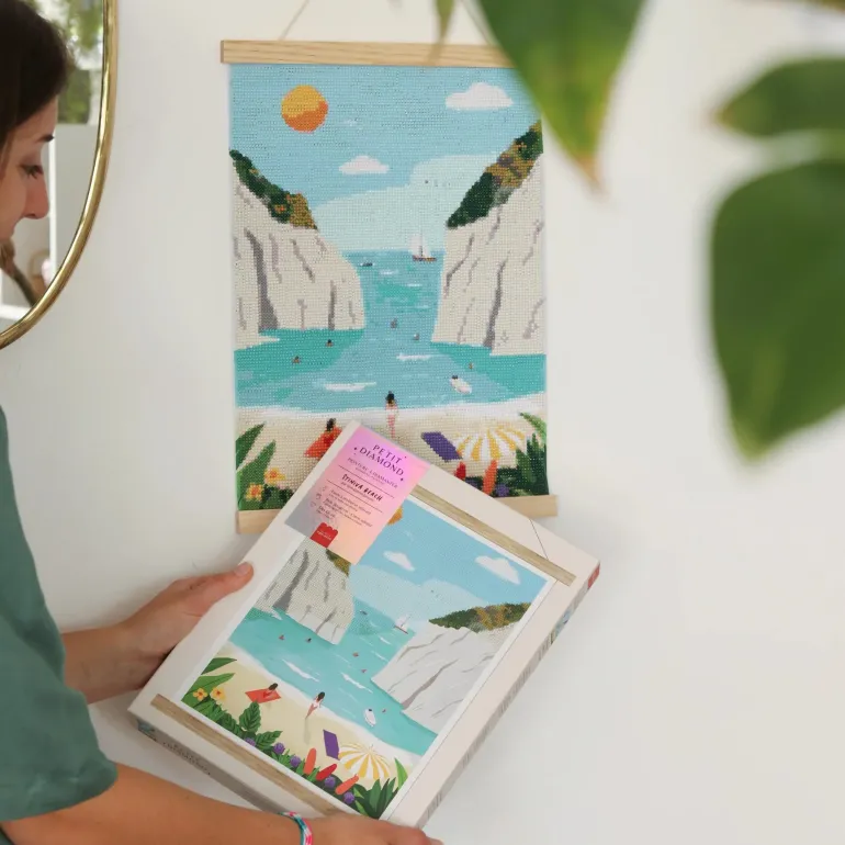 Coffret Petit Diamond - Diamond Painting Stiniva Beach par Maja Tomljanovic