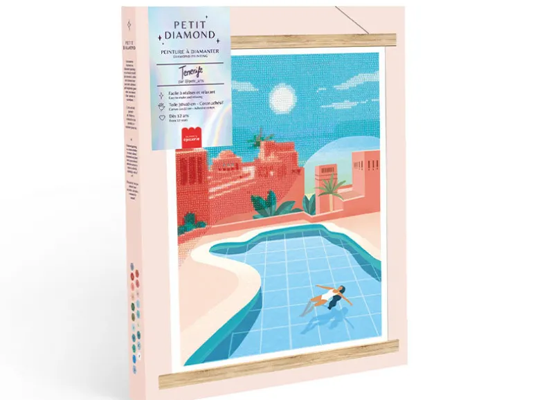 Coffret Petit Diamond - Diamond Painting Tenerife par Petra Lidze
