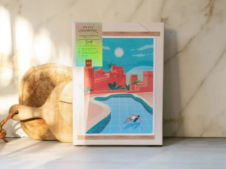 Coffret Petit Diamond - Diamond Painting Tenerife par Petra Lidze
