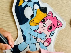 Coloriages gonflables - Bluey - Ara Créative