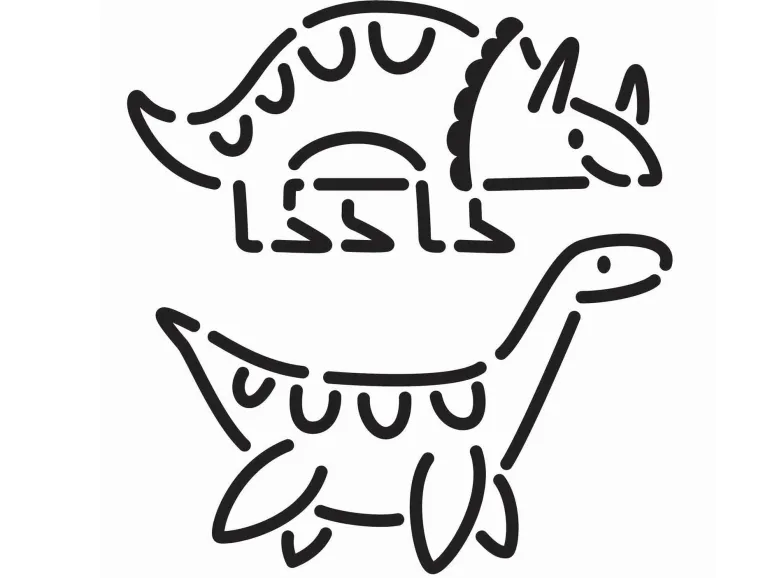 Créations Colorées - Dinosaures - Auzou